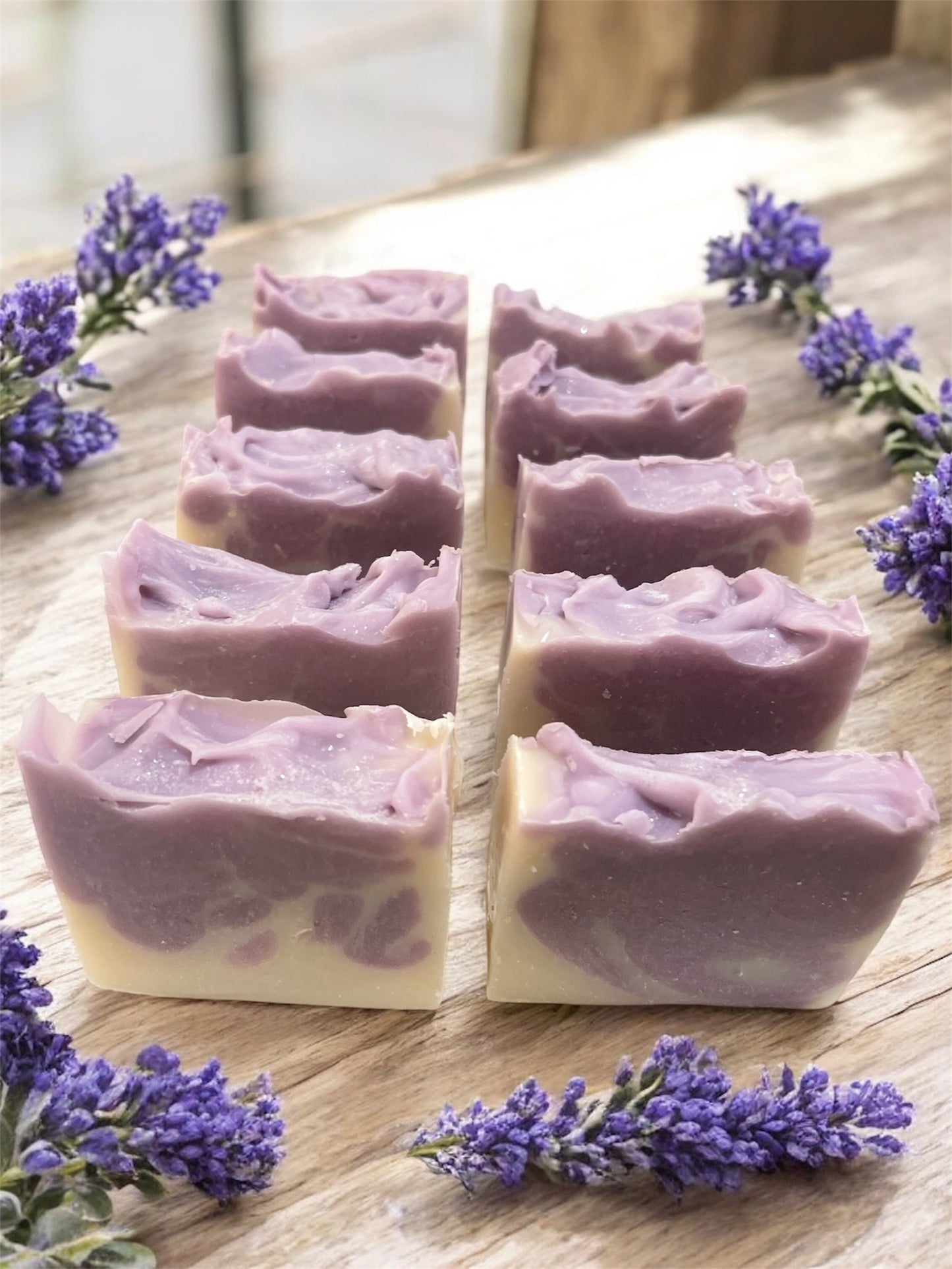 Jabón Artesanal Relajante de Lavanda