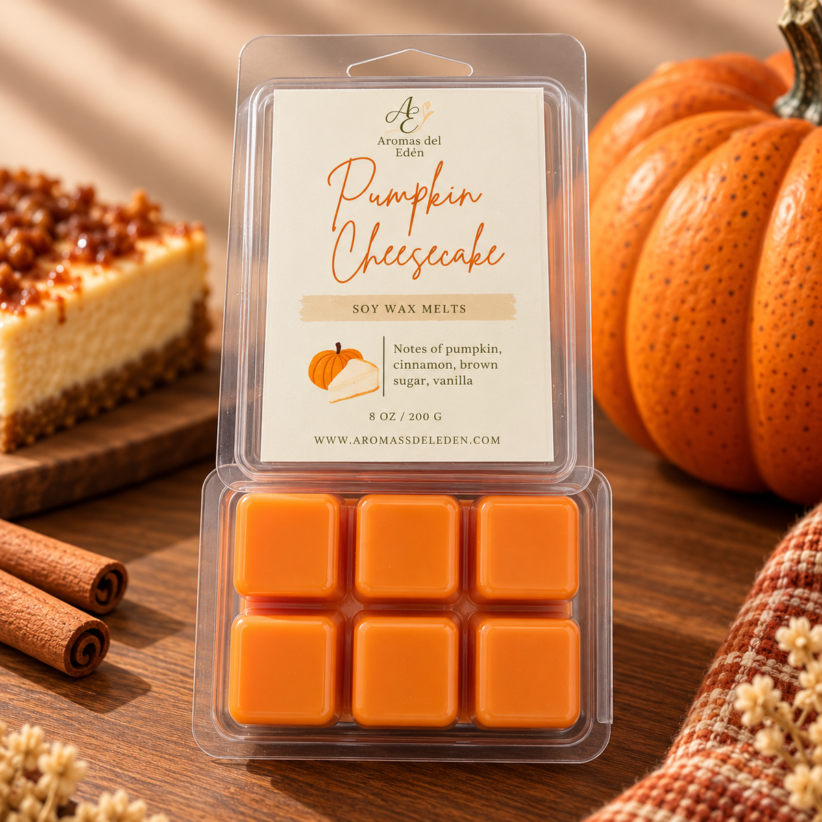 Pumpkin Cheesecake Wax Melts