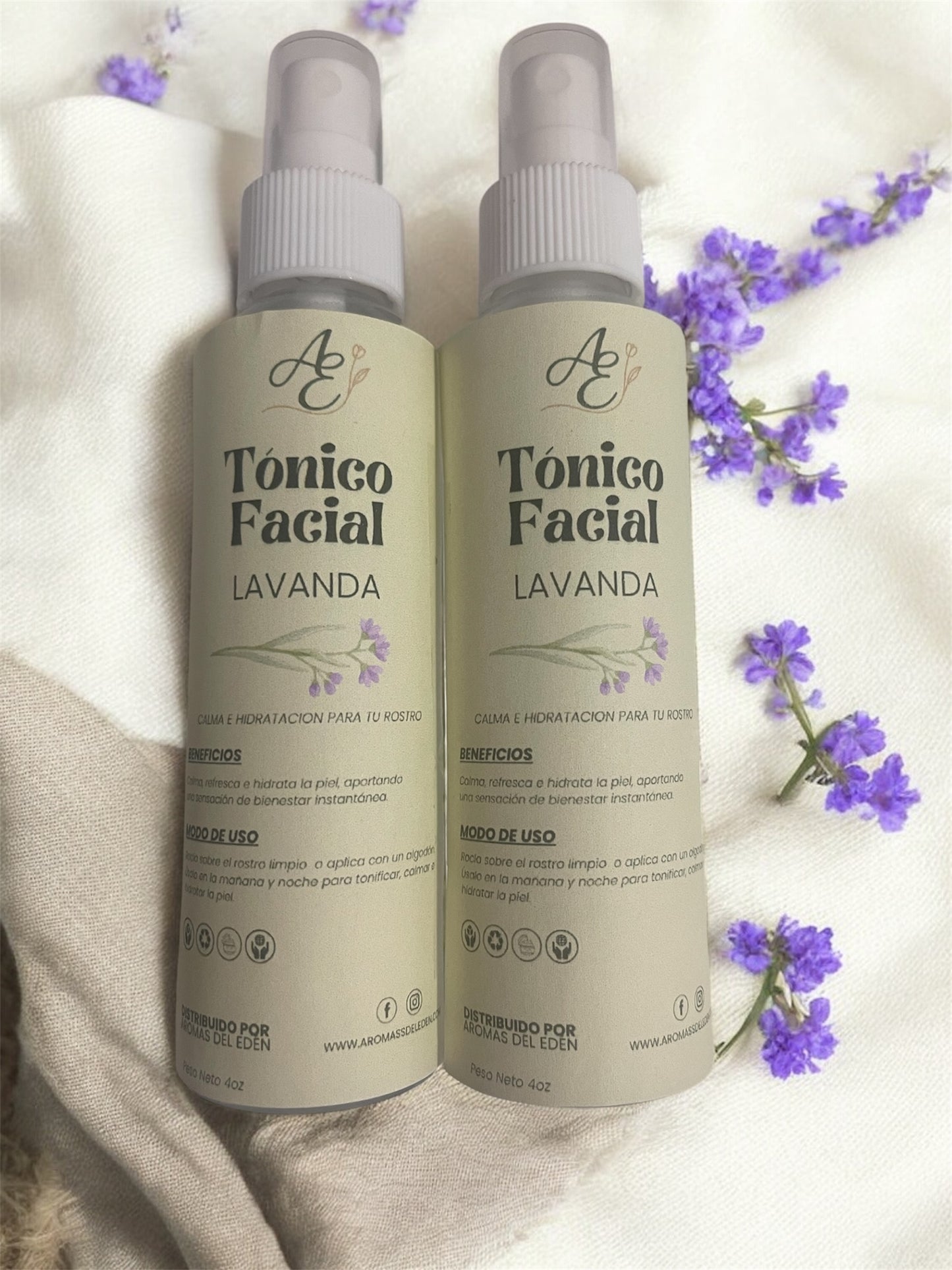 Tónico Facial de Lavanda