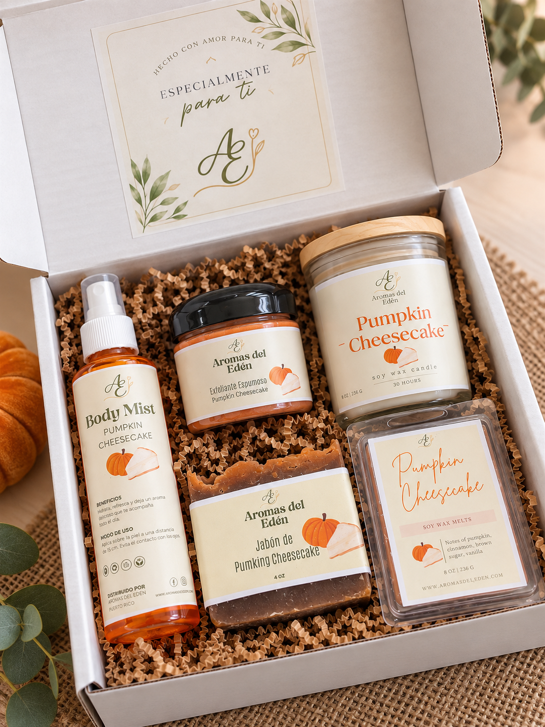 Pumpkin Cheesecake Experience