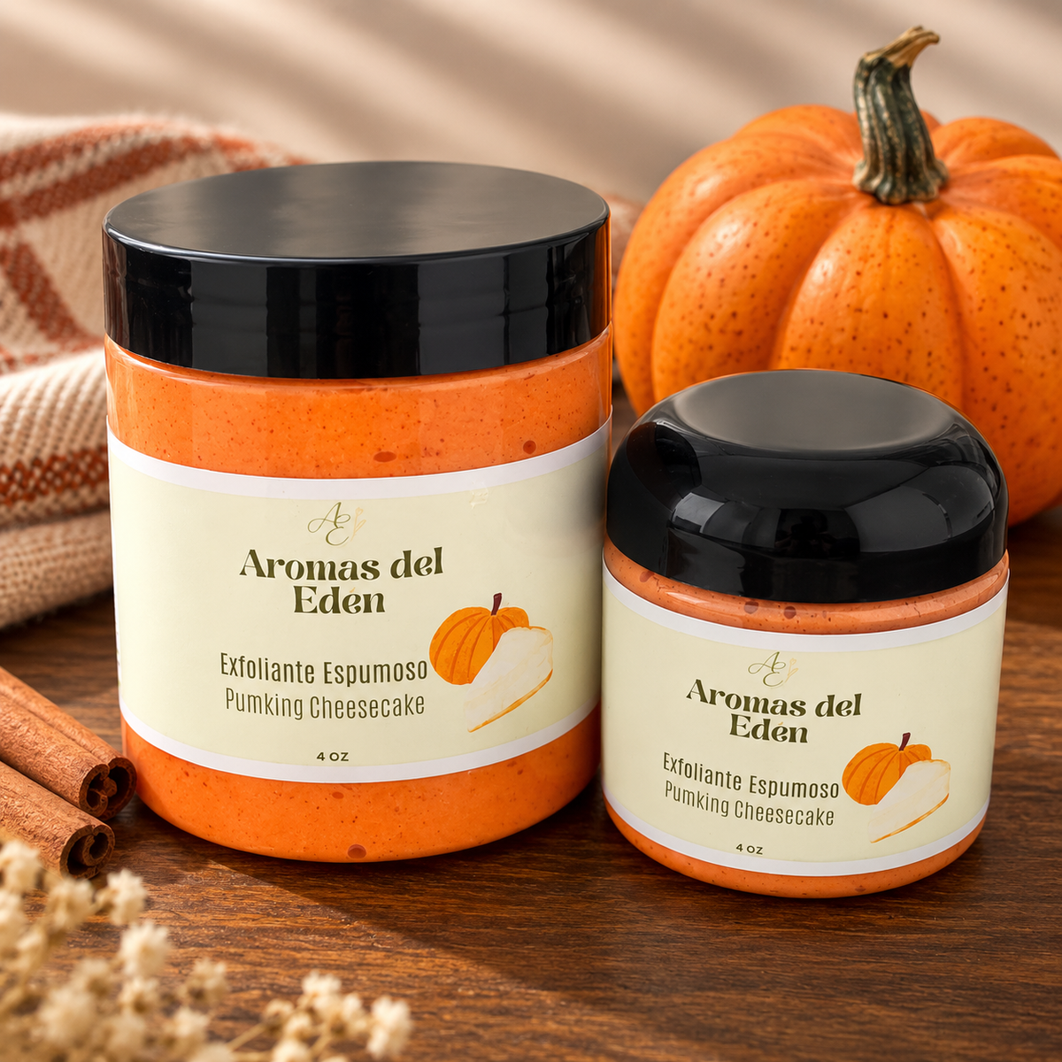 Exfoliante Espumoso Pumpkin Cheesecake