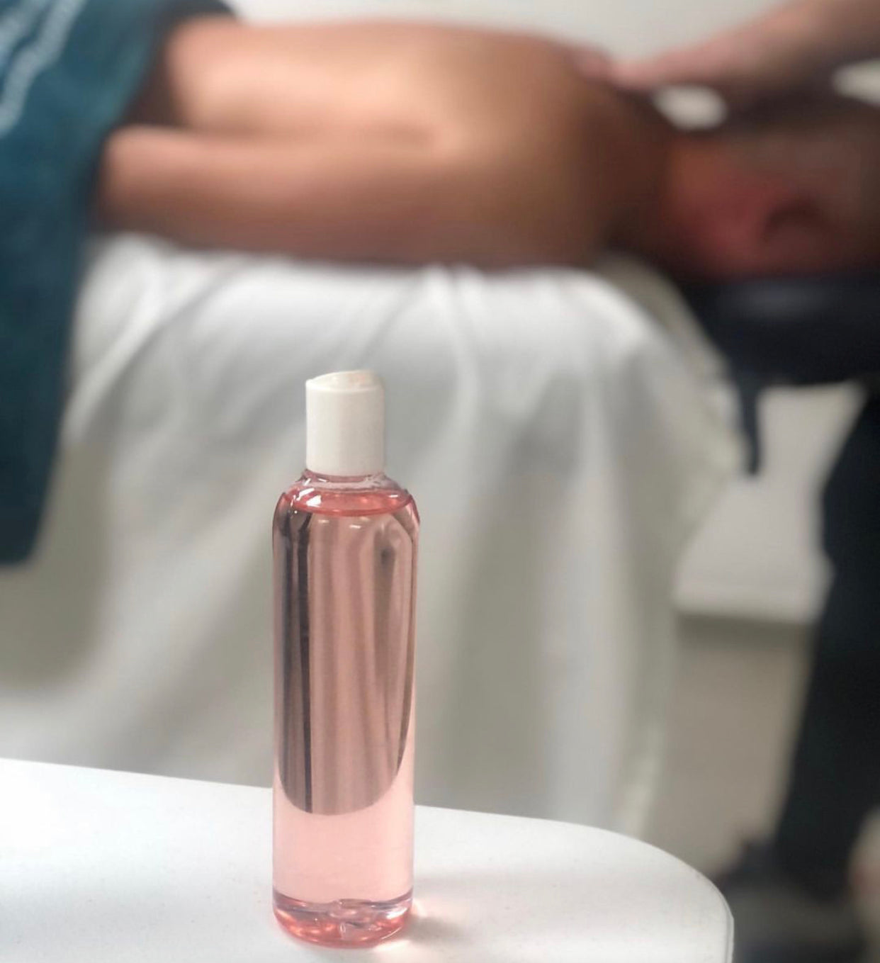 Aceite de lavanda y rosa mosqueta para masaje corporal