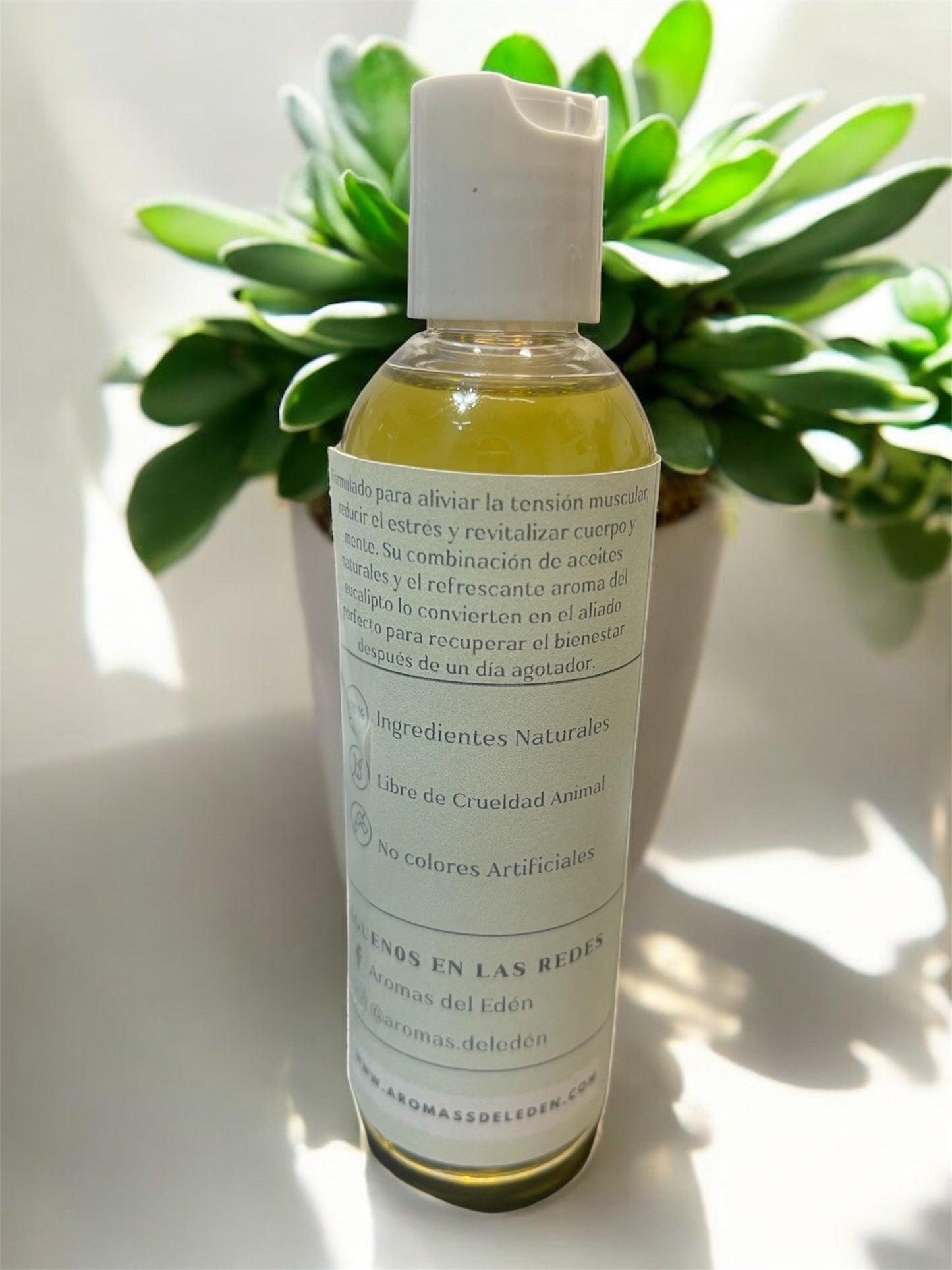 Aceite de Eucalipto para Masaje Corporal (Dolores Musculares)