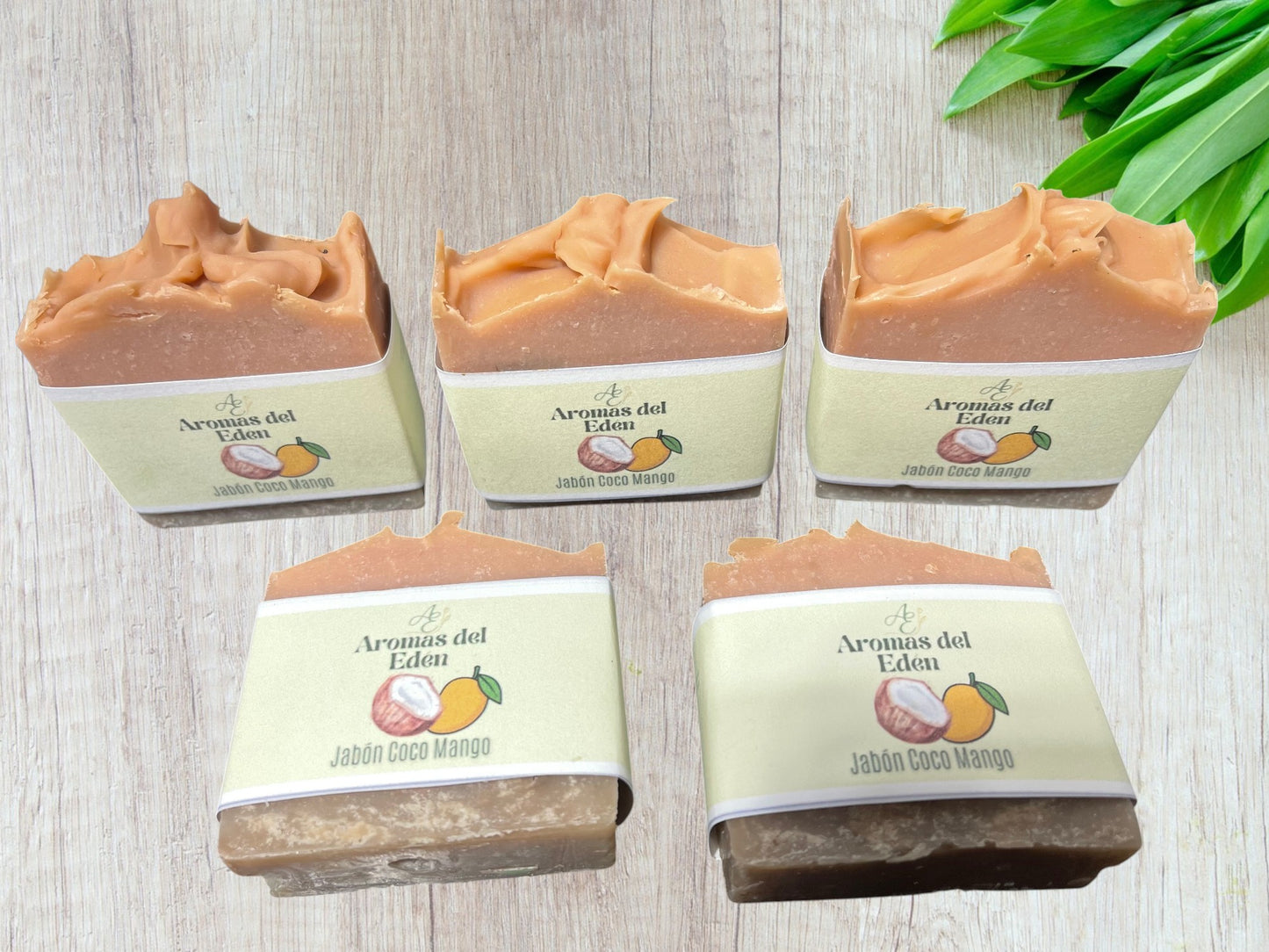 Jabón Artesanal Coco Mango
