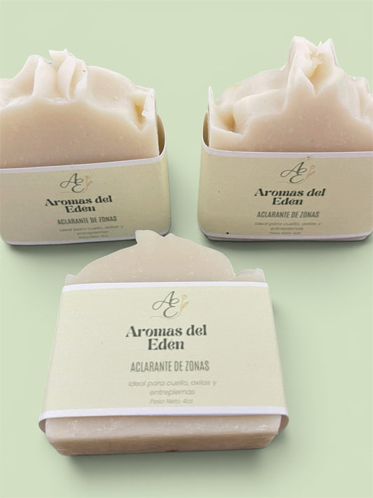 Jabón Artesanal Aclarante de Zonas