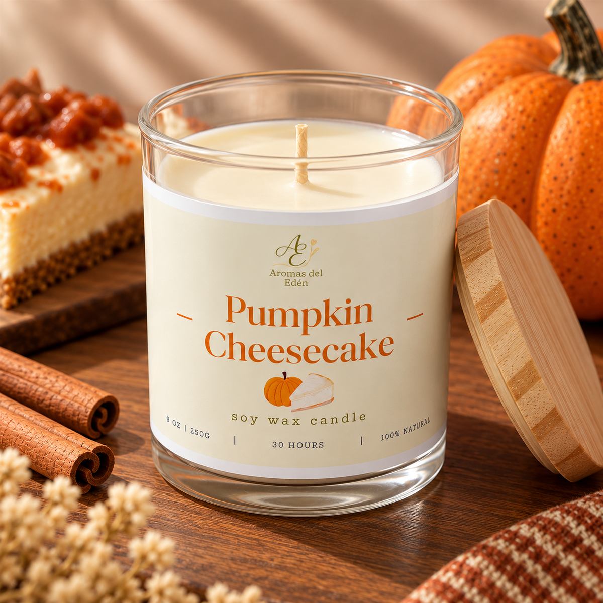 Vela Pumpkin Cheesecake