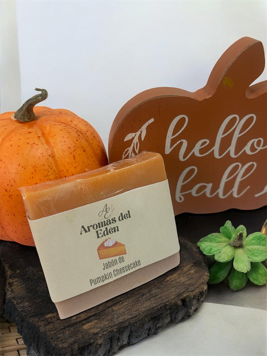 Jabón Artesanal Pumpkin Cheesecake