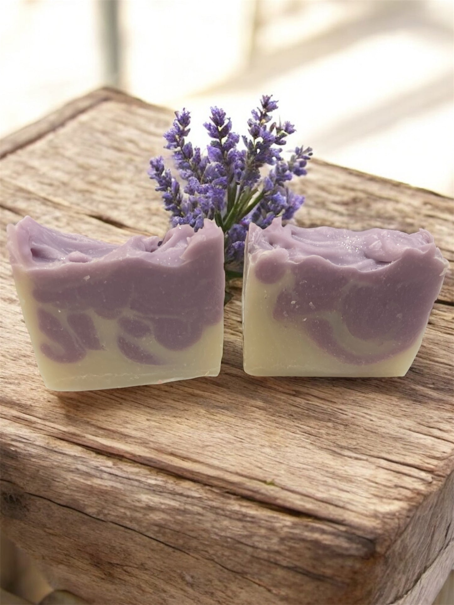 Jabón Artesanal Relajante de Lavanda