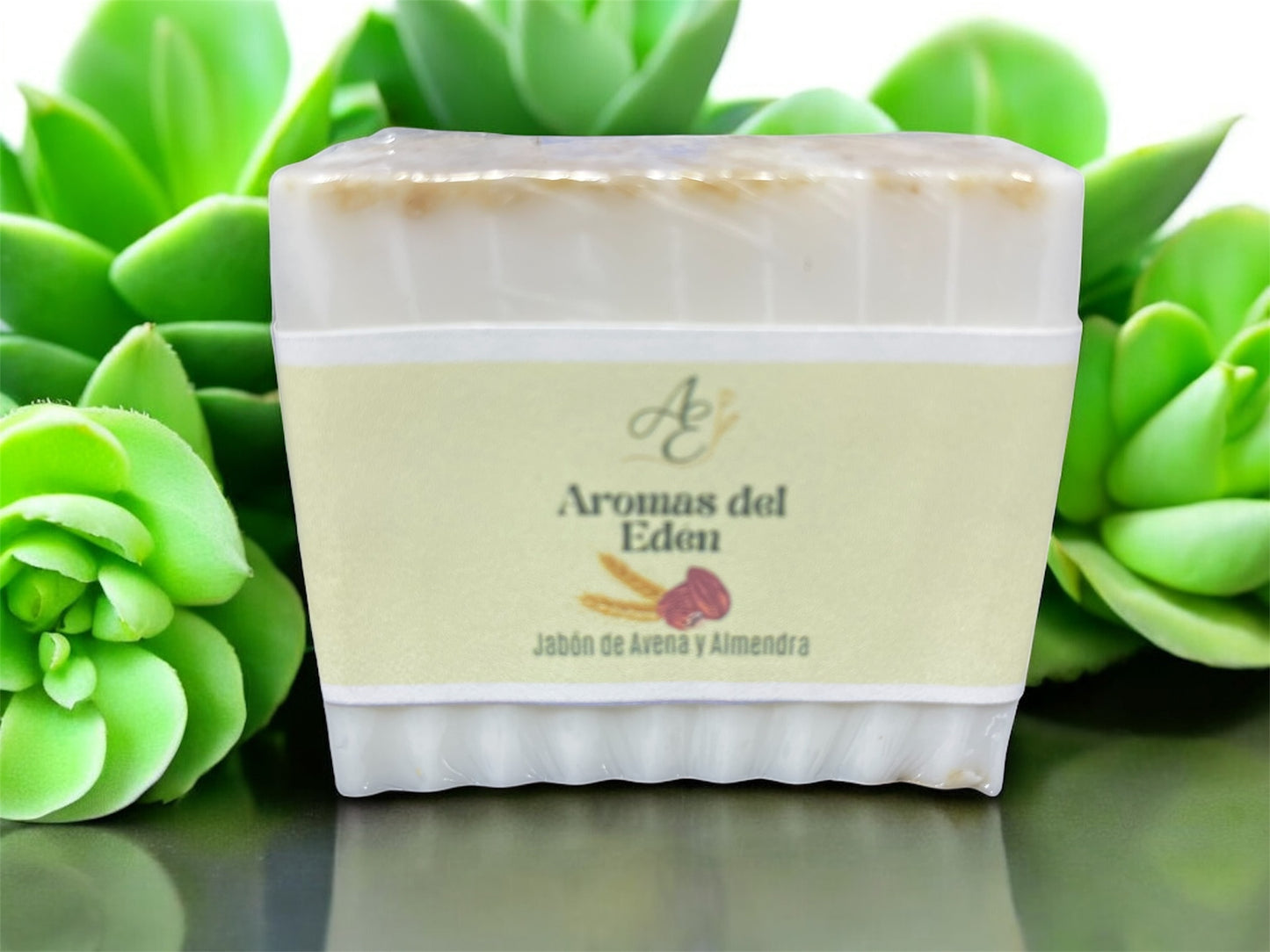 Jabón Artesanal de Avena y Almendras