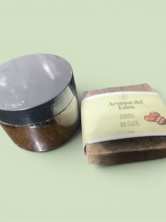 Combo Anticelulítico: Jabón y Exfoliante de Café