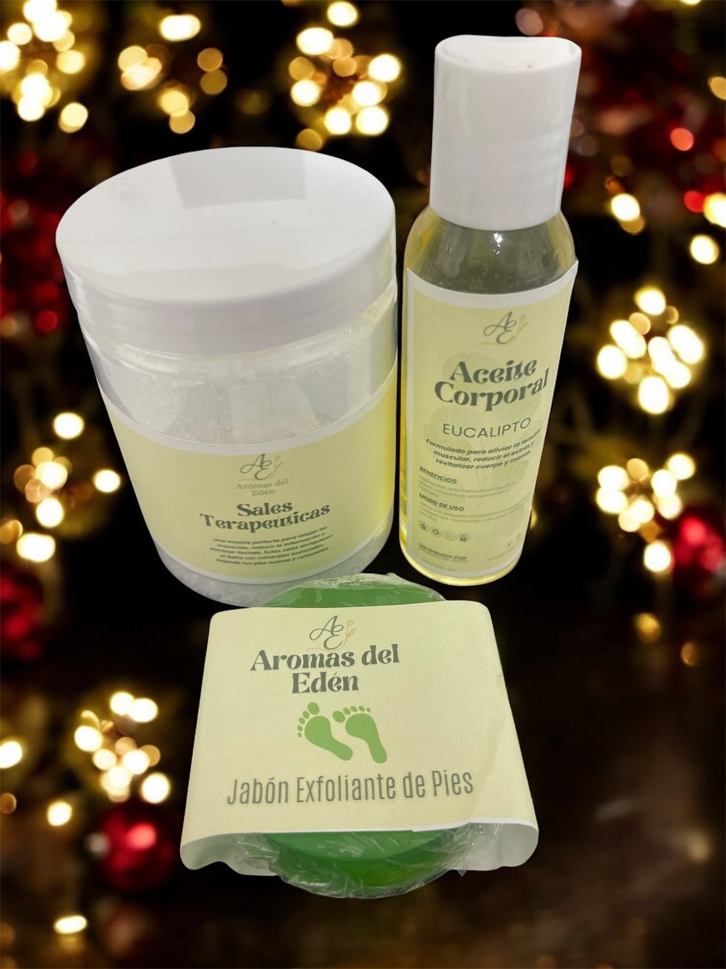 Trío para Pies Refrescante & Desinflamante – Menta, Eucalipto & Romero