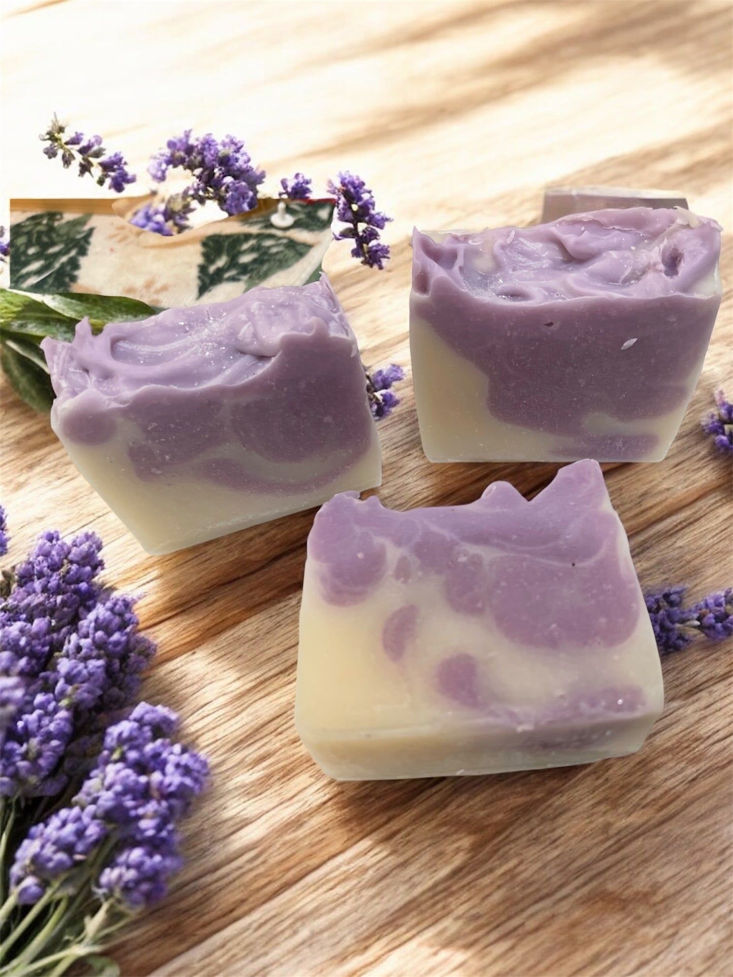 Jabón Artesanal Relajante de Lavanda