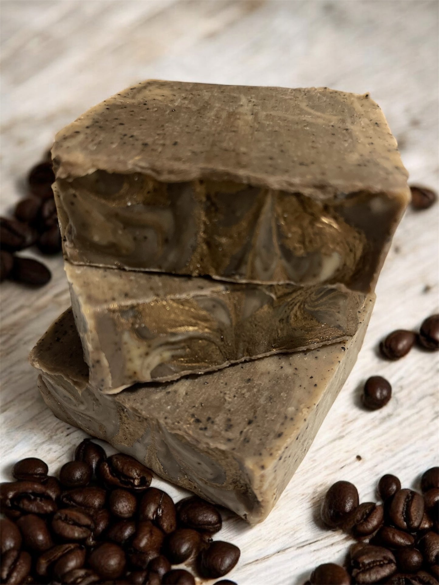 Jabón Artesanal Exfoliante de café