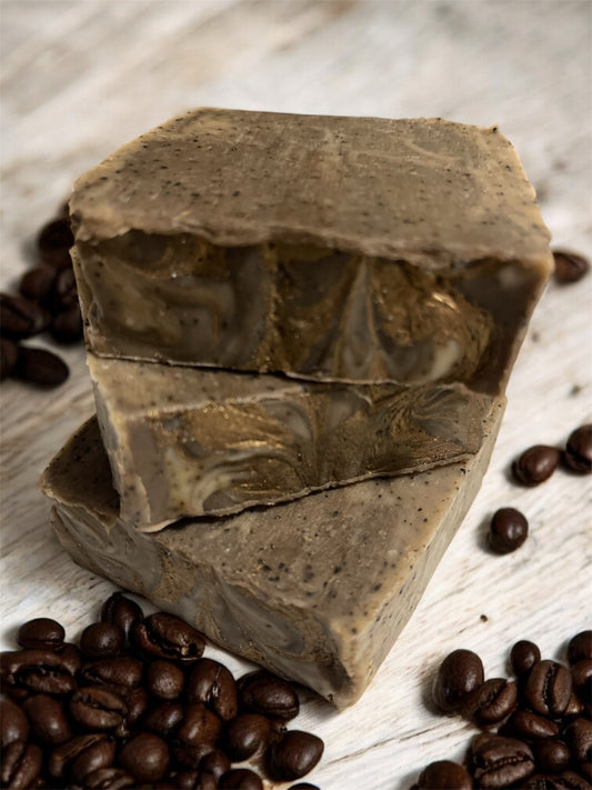 Jabón Artesanal Exfoliante de café