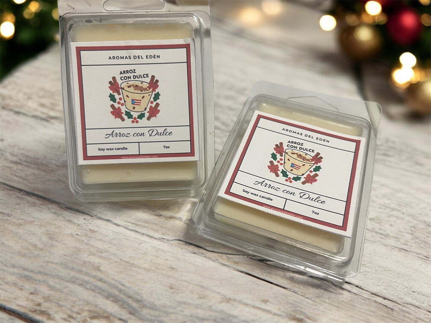 Wax Melts Artesanales Navideños (Variedad de Aromas)