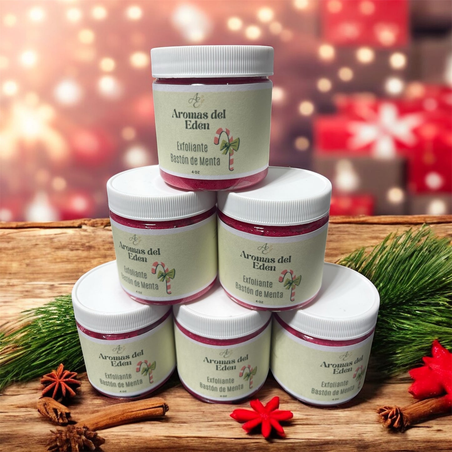 Exfoliante de Menta Candy Cane