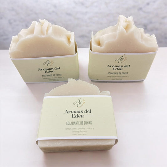 Jabón Artesanal Aclarante de Zonas