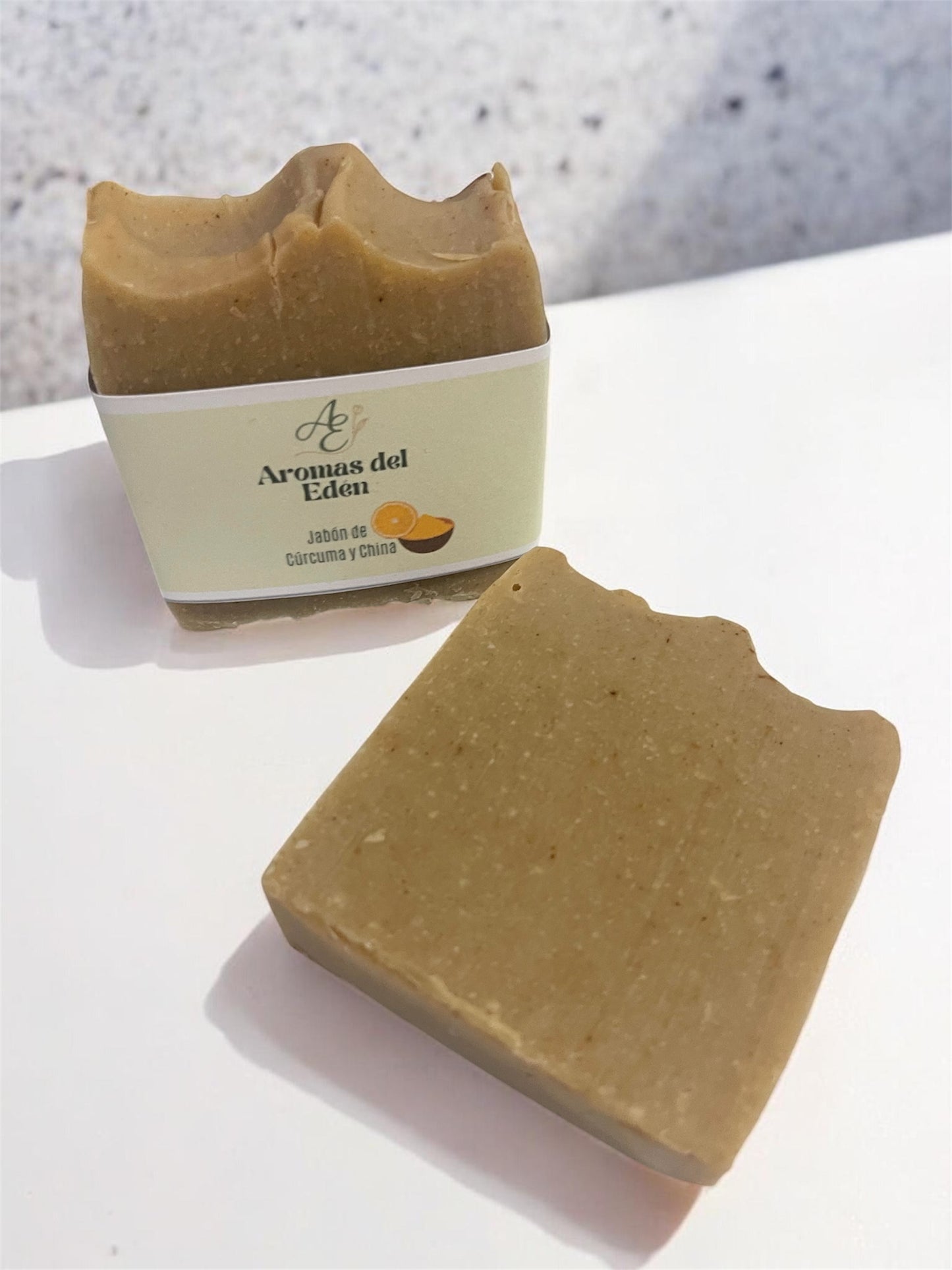 Jabón Artesanal Cúrcuma y China dulce