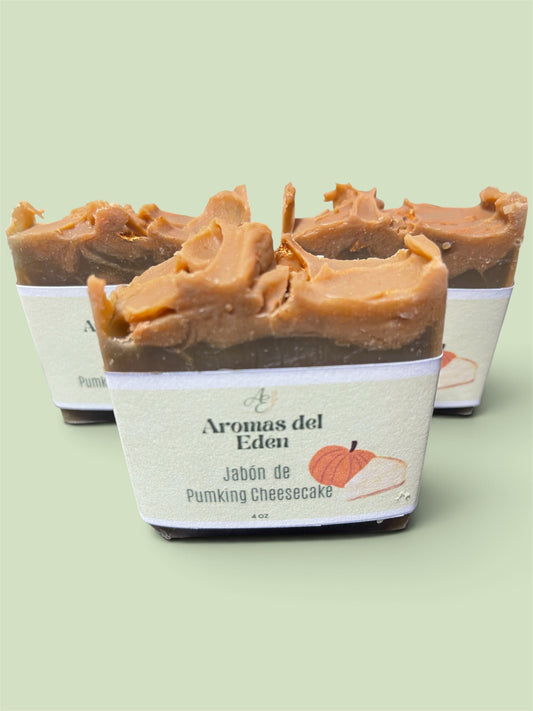 Pumpkin Cheesecake — Jabón Artesanal de Calabaza