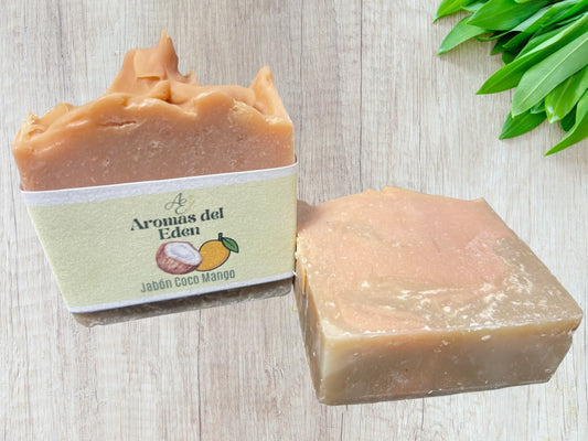 Jabón Artesanal Coco Mango