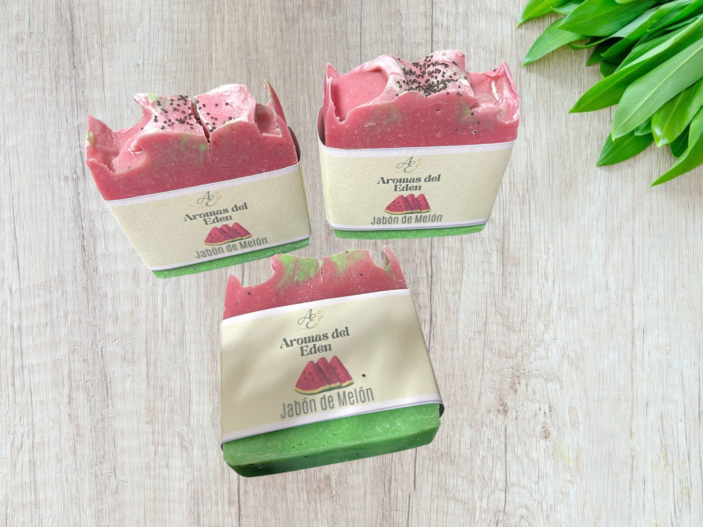 Jabón Artesanal Melón Tropical